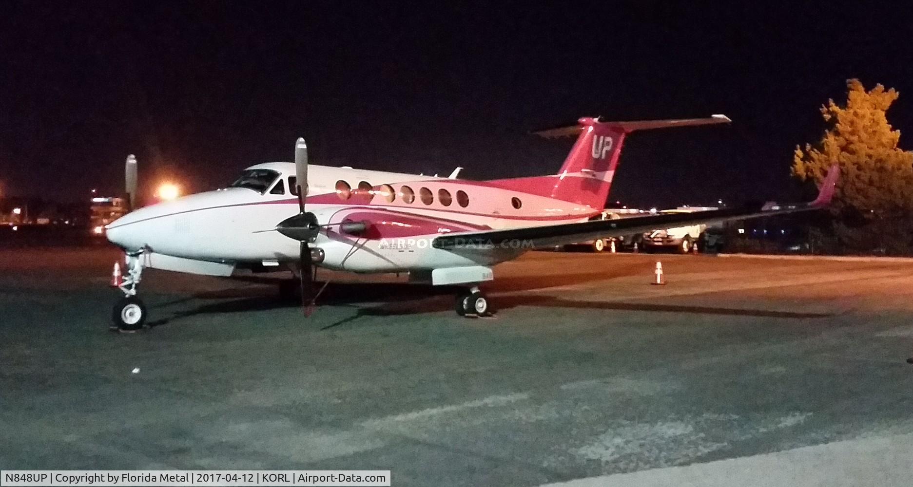 N848UP, 2015 Beechcraft 350 King Air C/N FL-1004, ORL spotting 2017