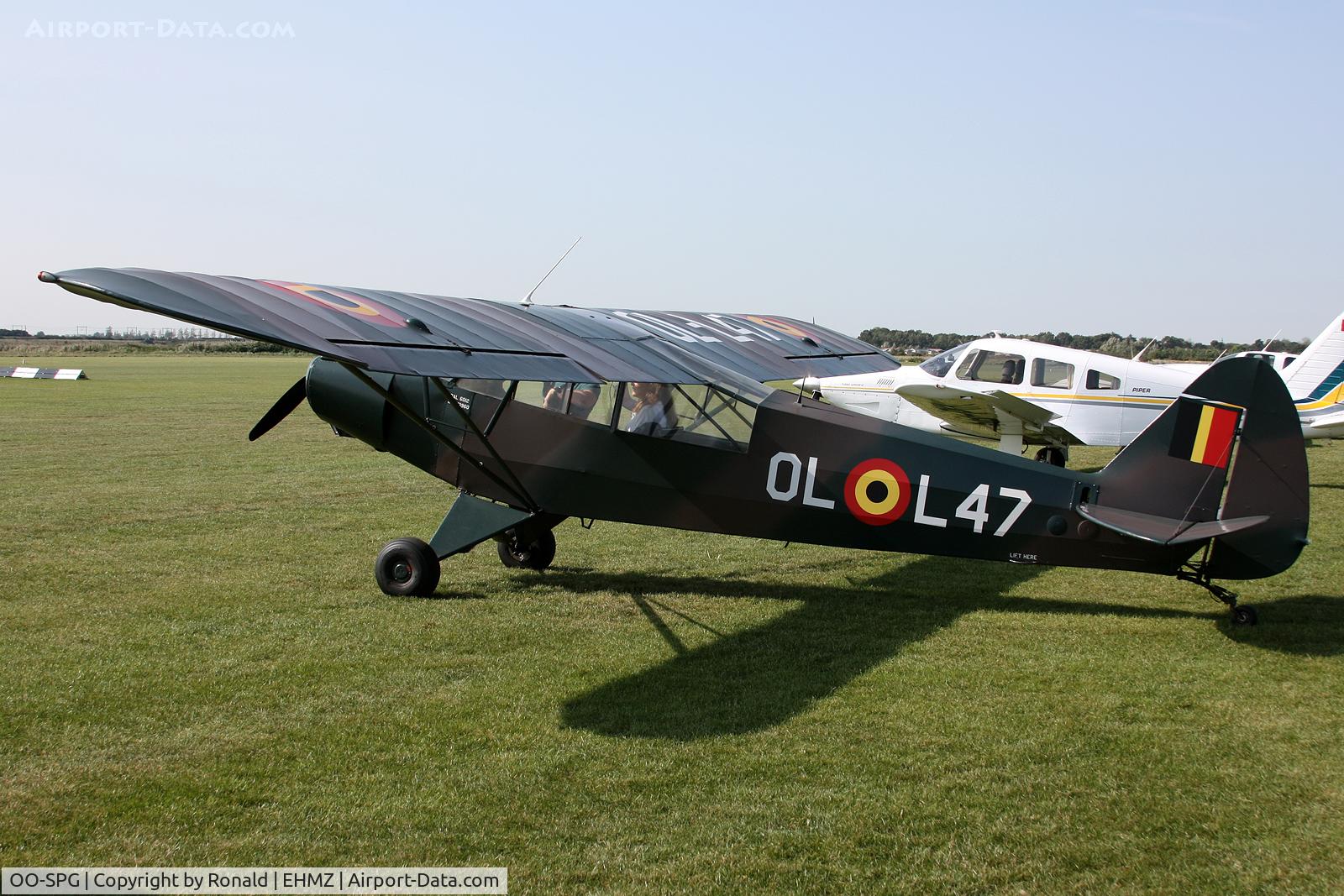 OO-SPG, 1952 Piper L-18C Super Cub (PA-18-95) C/N 18-2060, at ehmz