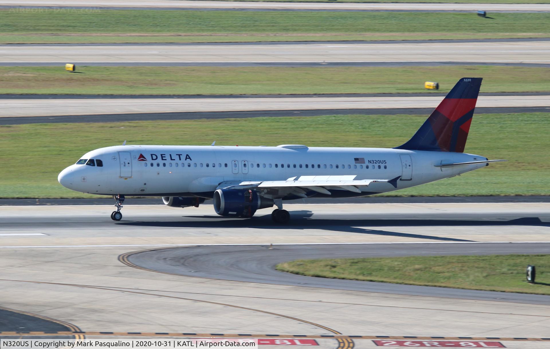 N320US, 1991 Airbus A320-211 C/N 213, Airbus A320-211