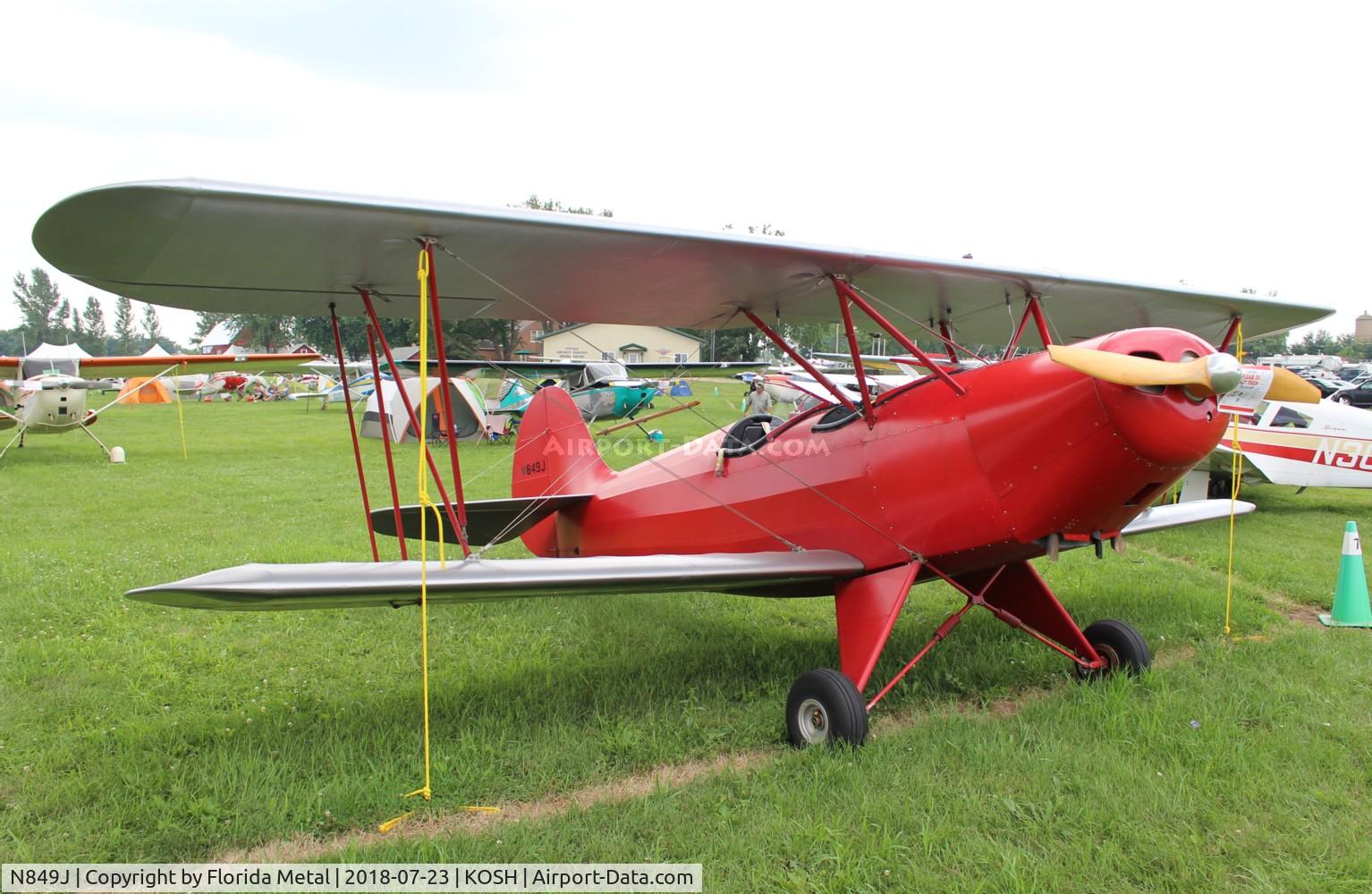 N849J, 2008 Hatz CB-1 C/N 247, EAA OSH 2018