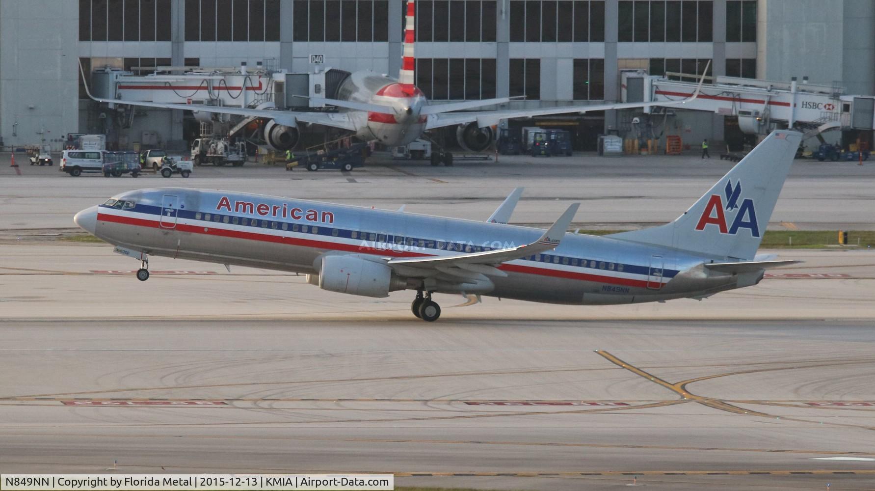 N849NN, Boeing 737-823 C/N 33213, MIA spotting 2015