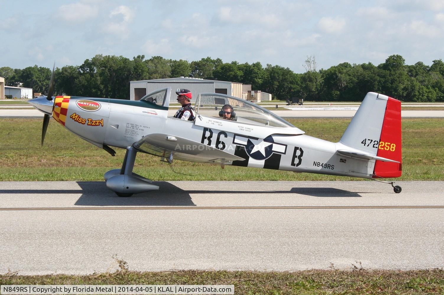 N849RS, 2006 Vans RV-8 C/N 81589, SNF LAL 2014