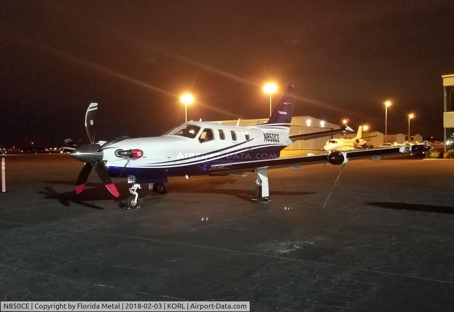 N850CE, Socata TBM-700 C/N 584, ORL spotting 2018
