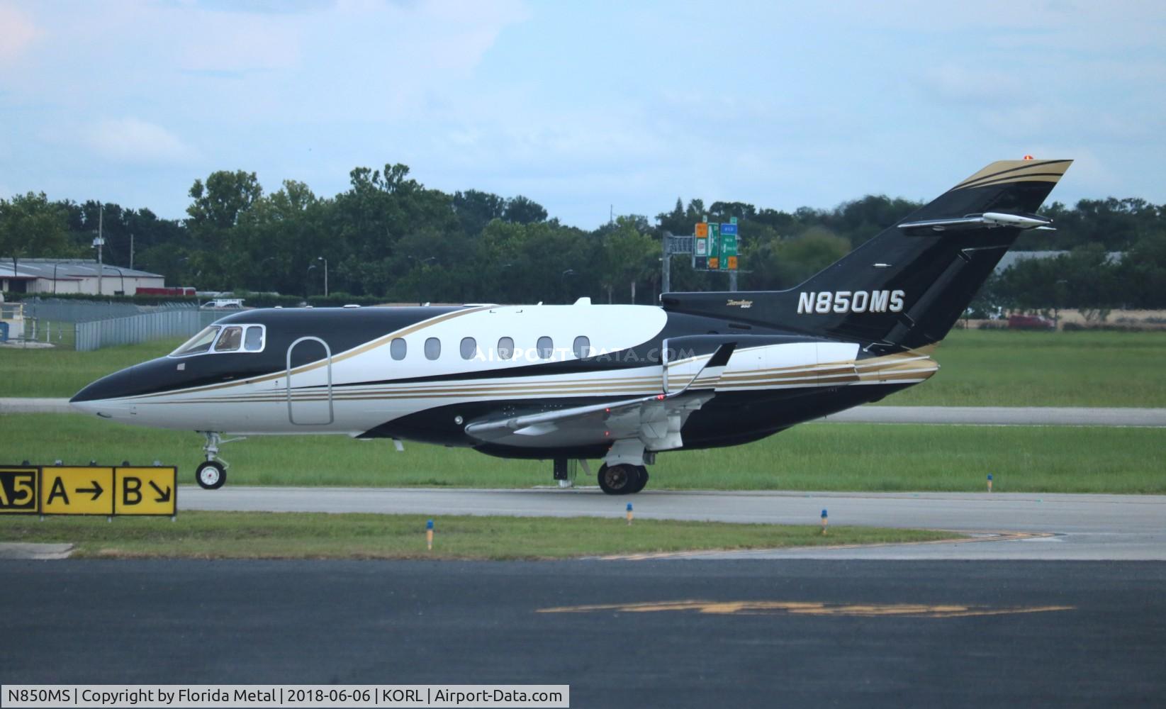 N850MS, 2006 Raytheon Hawker 850XP C/N 258784, ORL spotting 2018