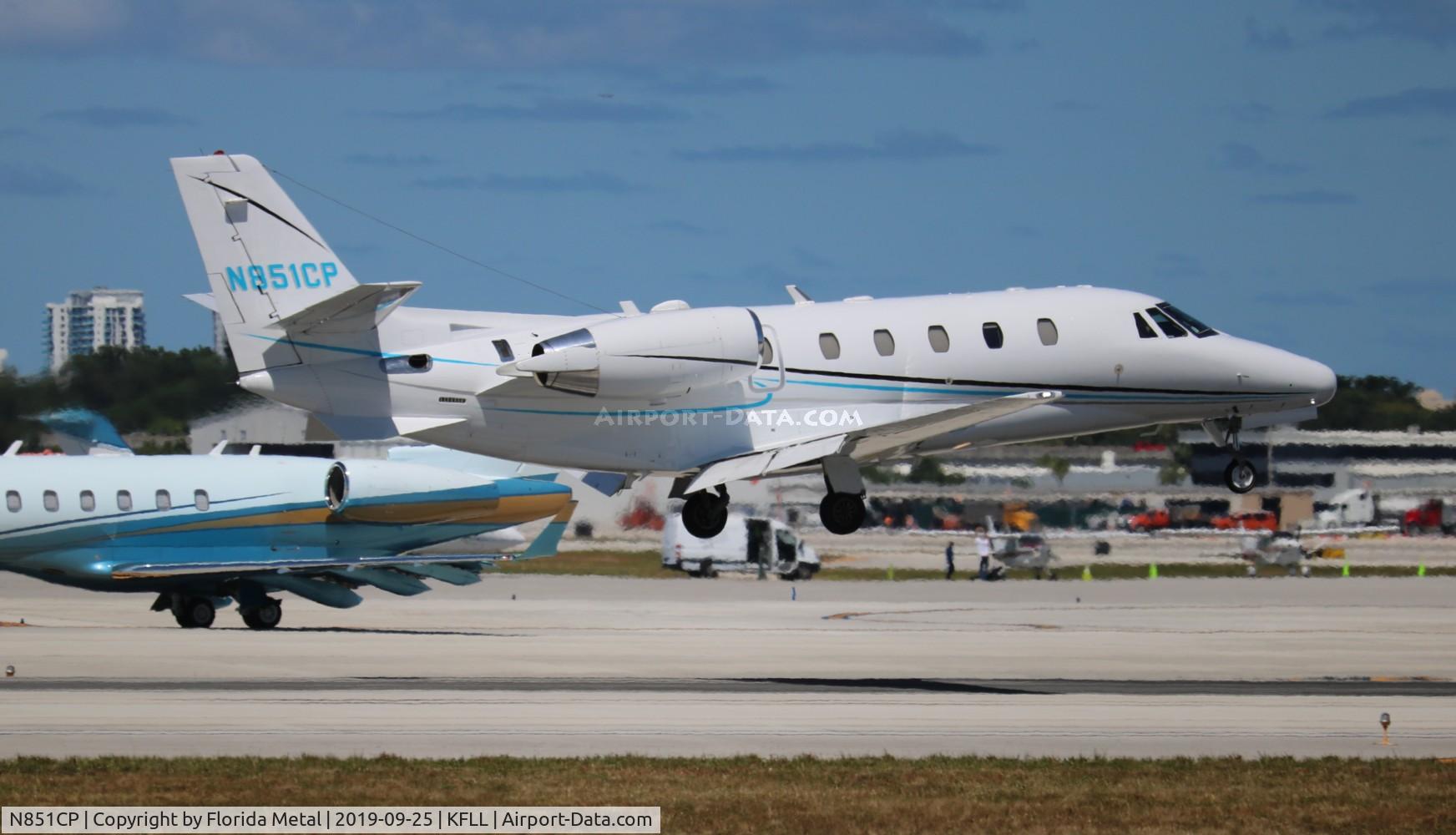 N851CP, 2003 Cessna 560XL Citation C/N 560-5352, FLL spotting 2019