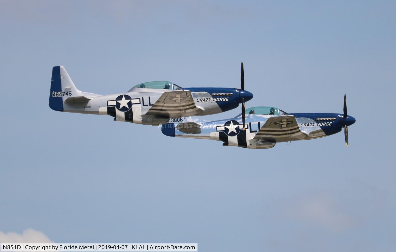 N851D, 1944 North American P-51D Mustang C/N 44-84745, SNF LAL 2019