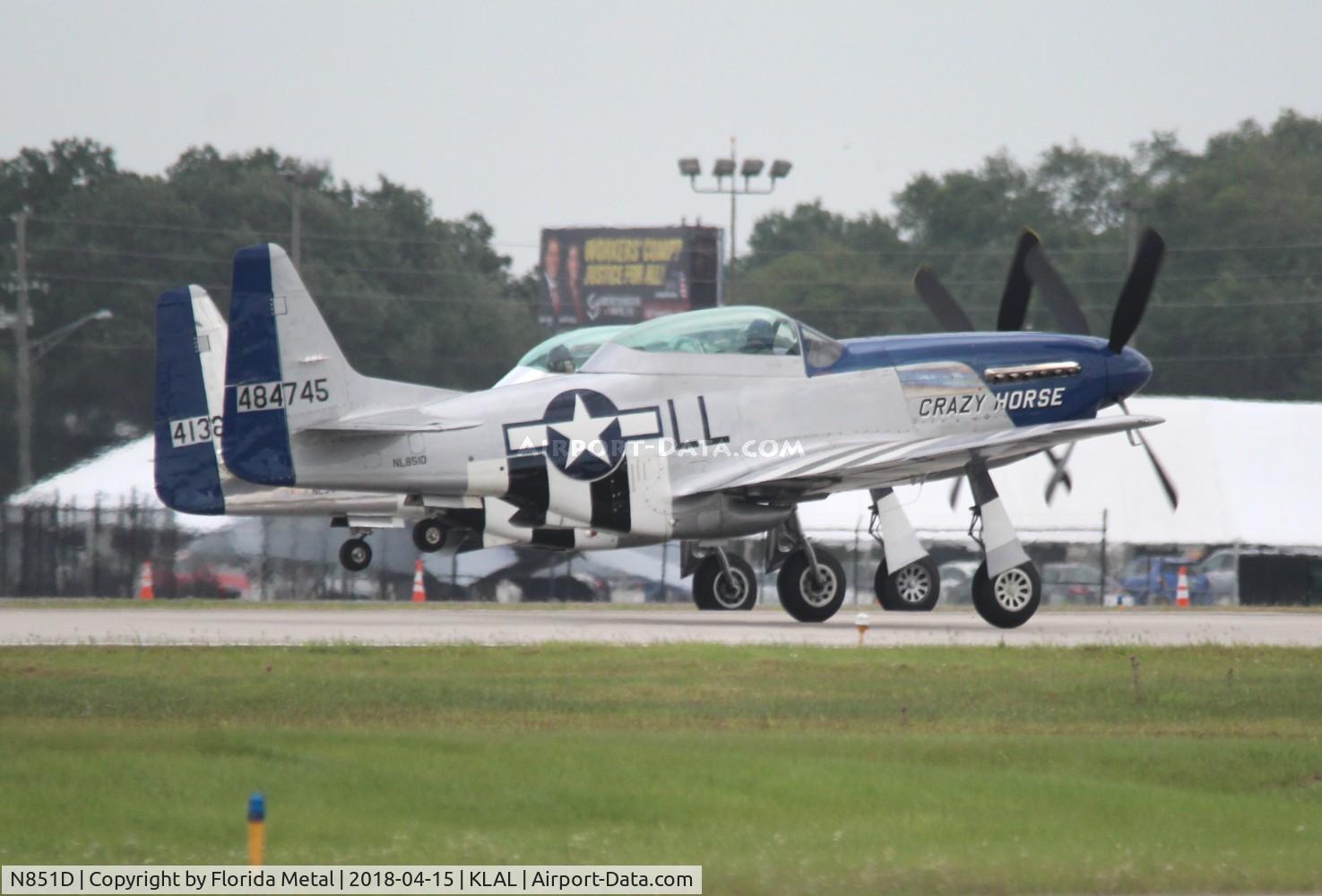 N851D, 1944 North American P-51D Mustang C/N 44-84745, SNF LAL 2018