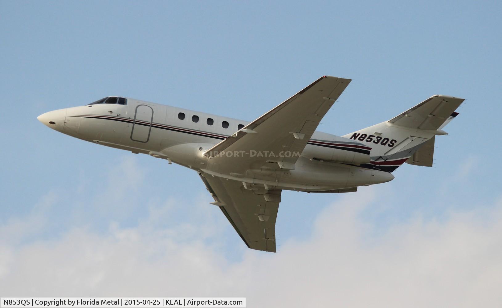 N853QS, 2005 Raytheon Hawker 800XP C/N 258721, SNF LAL 2015