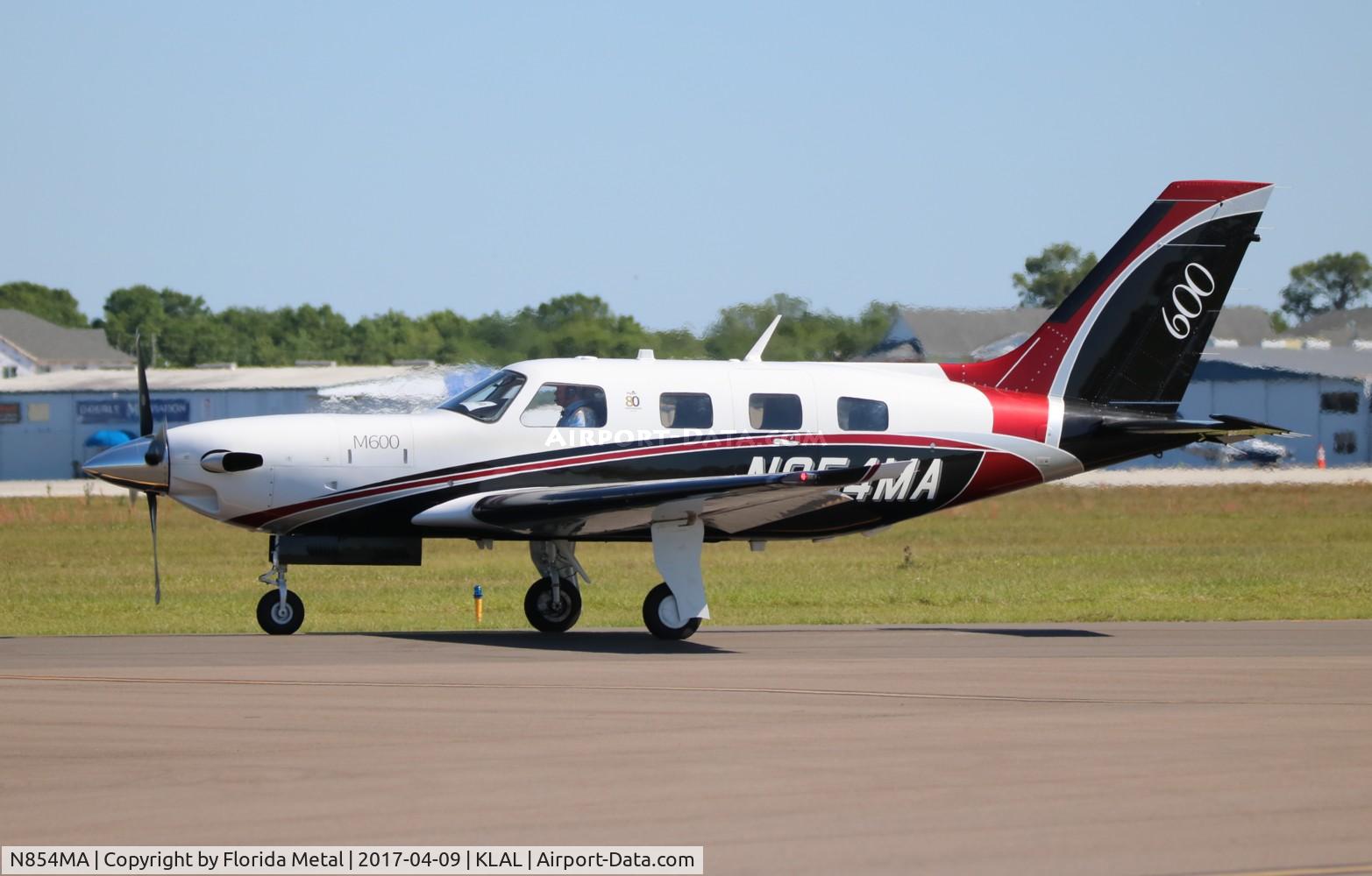N854MA, 2017 Piper PA-46-600TP (M600) C/N 4698027, SNF LAL 2017