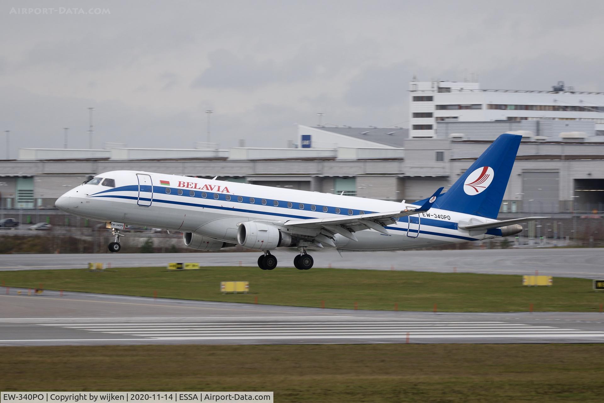 EW-340PO, 2012 Embraer 175LR (ERJ-170-200LR) C/N 17000350, RWY 19L