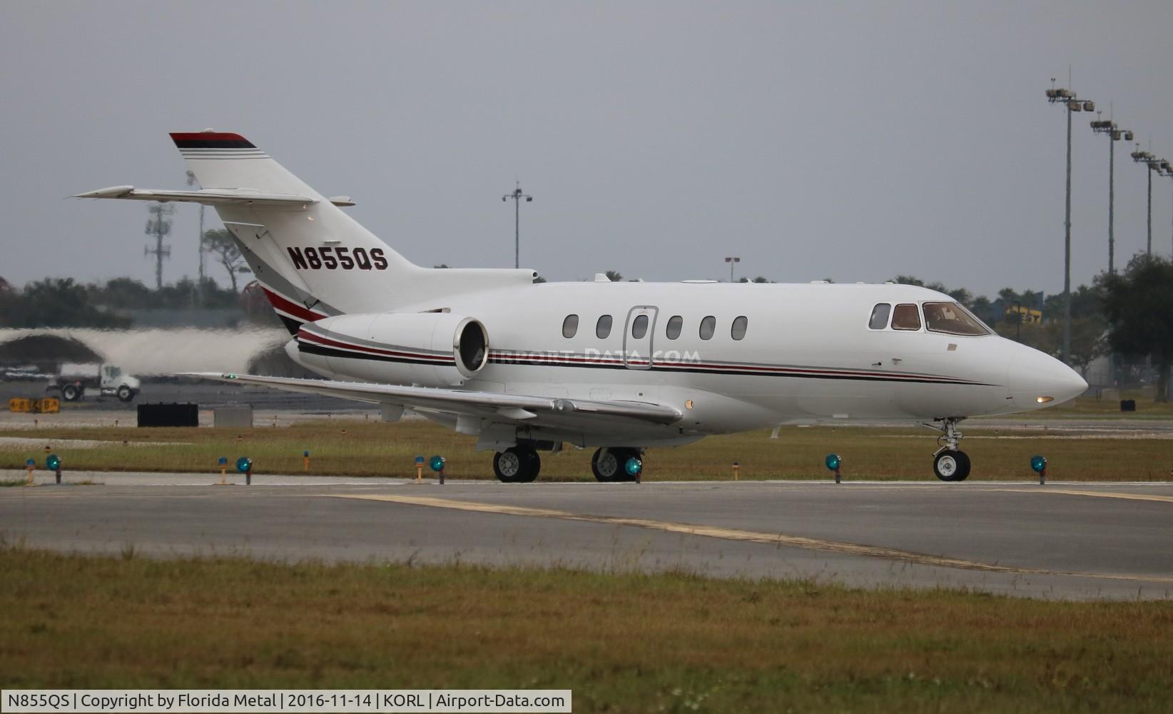 N855QS, 1998 Raytheon Hawker 800XP C/N 258355, ORL spotting 2016