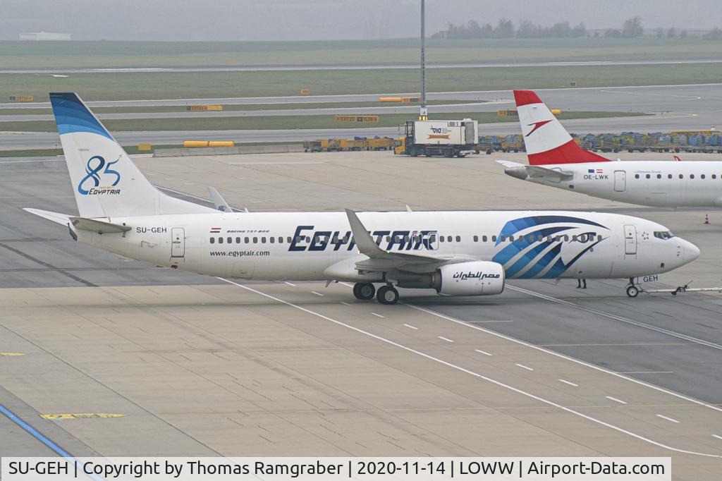 SU-GEH, 2017 Boeing 737-866 C/N 63800, Egyptair Boeing 737-800