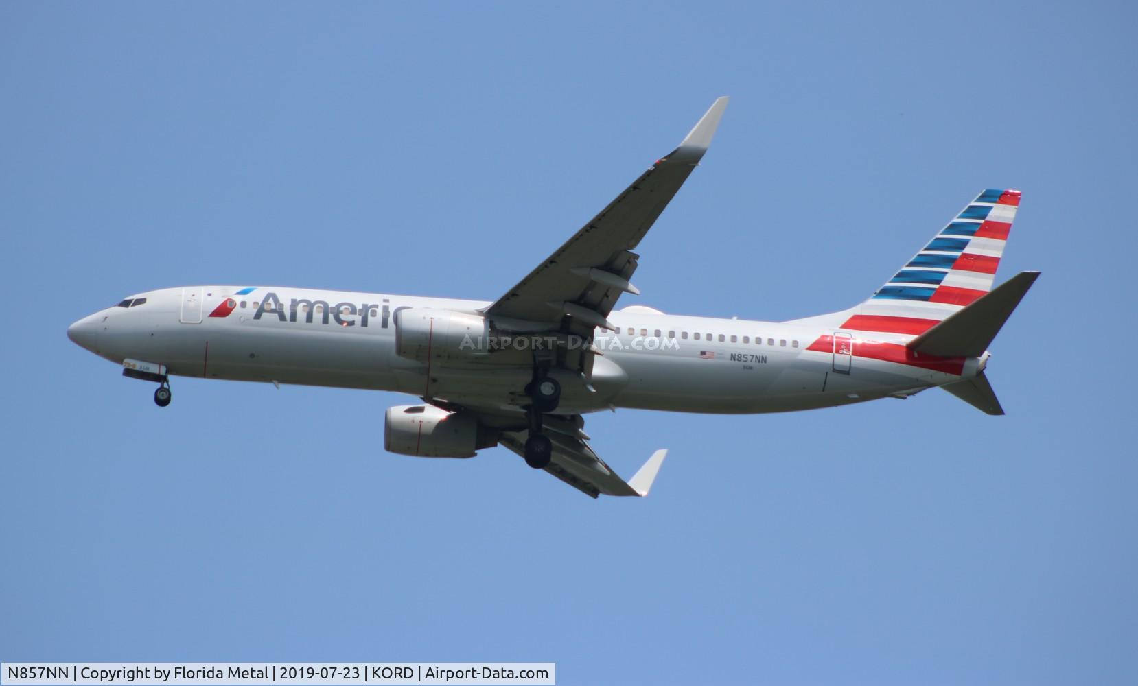 N857NN, 2010 Boeing 737-823 C/N 30907, ORD spotting 2019
