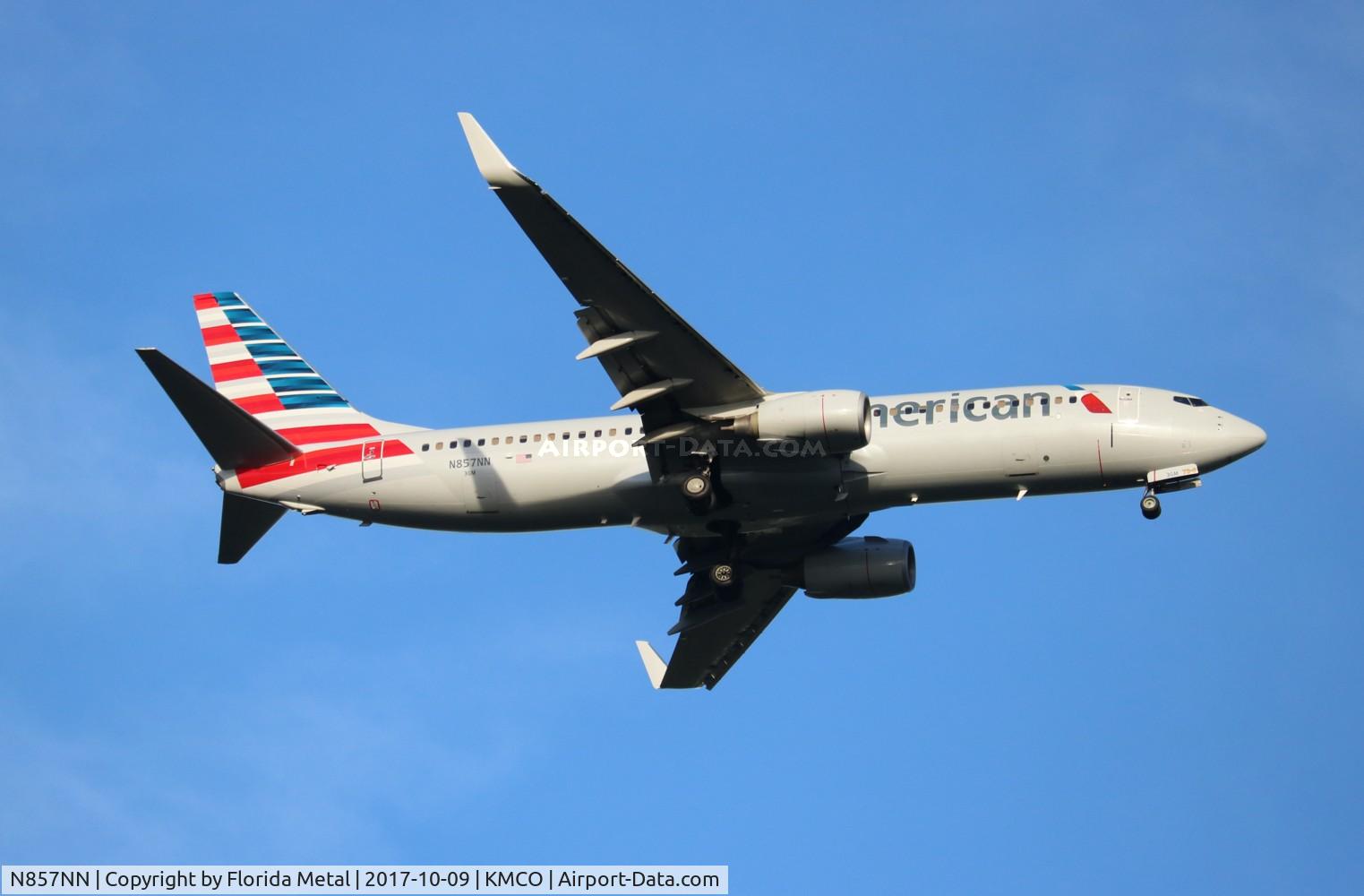 N857NN, 2010 Boeing 737-823 C/N 30907, MCO spotting 2017