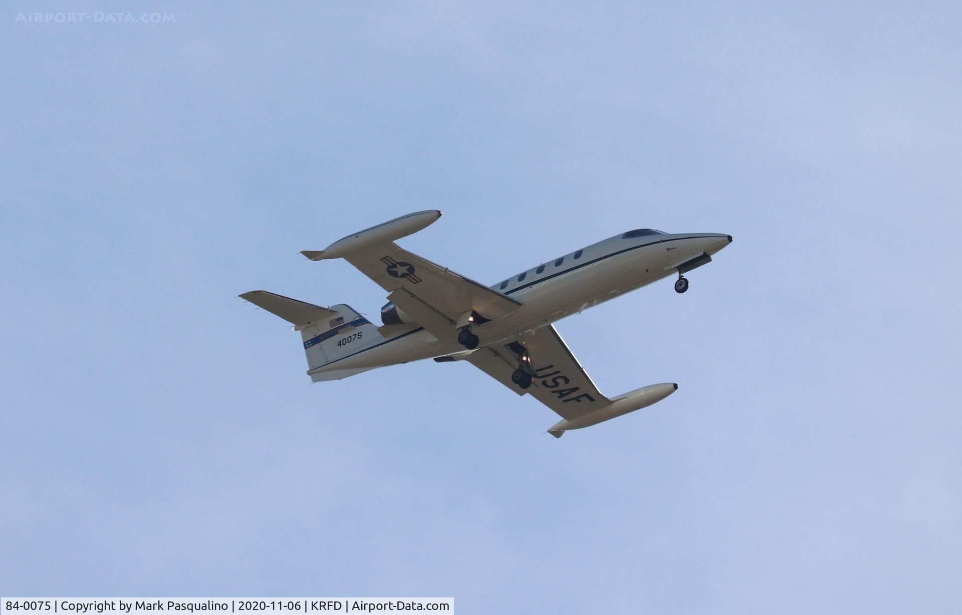 84-0075, 1984 Gates Learjet C-21A C/N 35A-521, Learjet C-21A