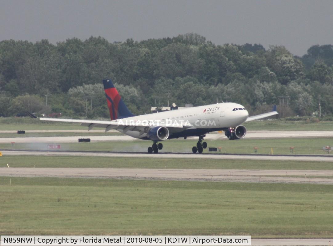 N859NW, 2006 Airbus A330-223 C/N 0722, DTW spotting 2010