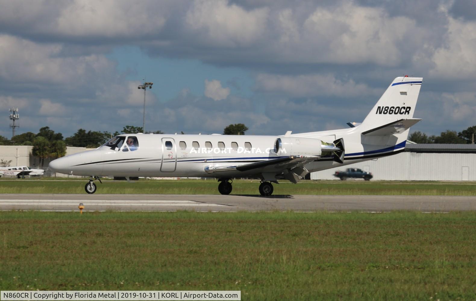 N860CR, 1999 Cessna 560 Citation Ultra C/N 560-0500, ORL spotting 2019