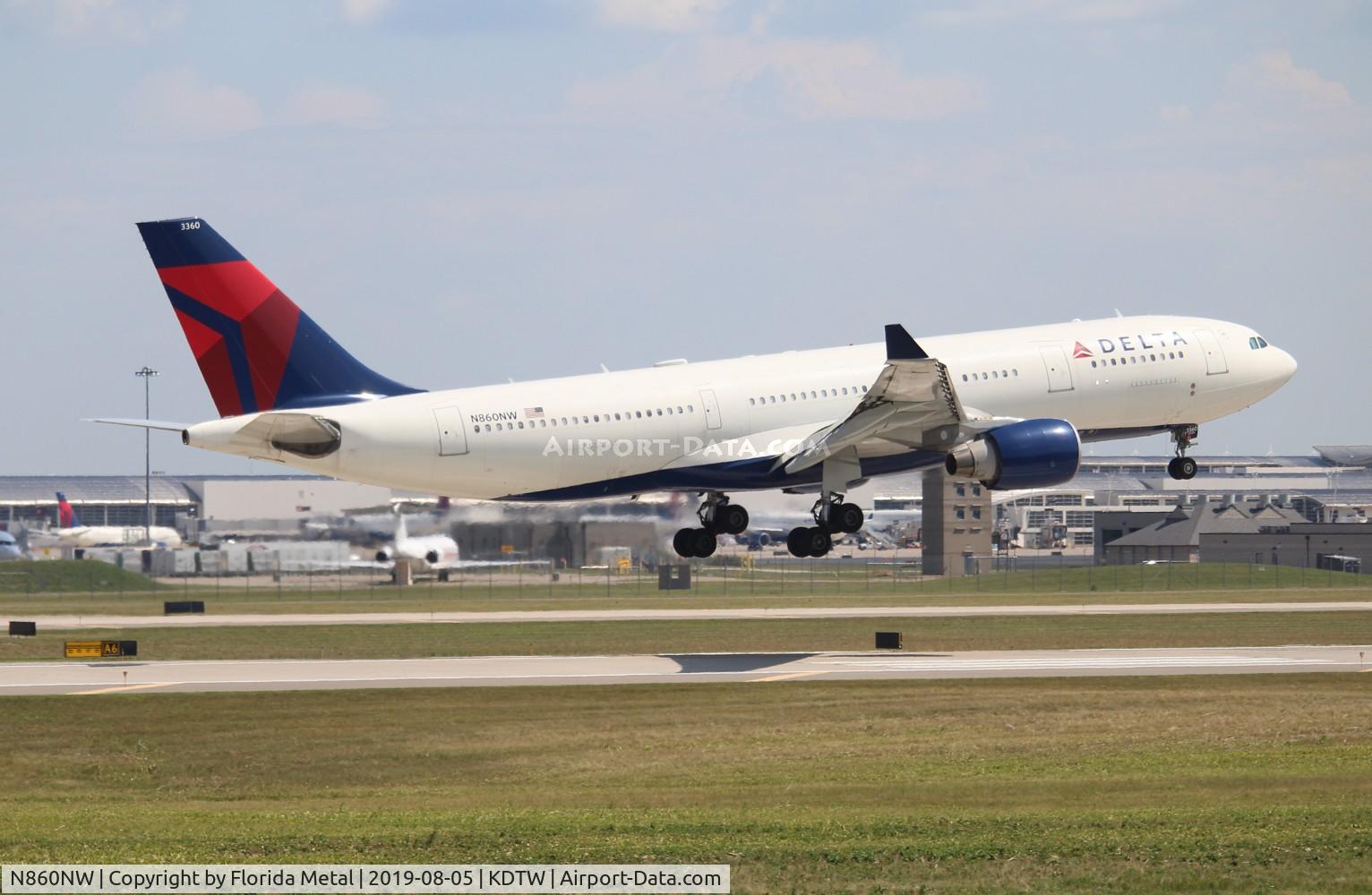 N860NW, 2006 Airbus A330-223 C/N 778, DTW spotting 2019