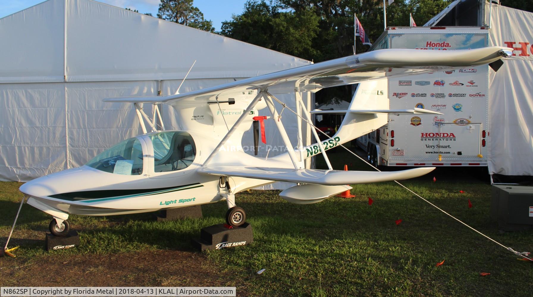 N862SP, 2017 Scoda Aeronautica Super Petrel LS C/N S0357, SNF LAL 2018