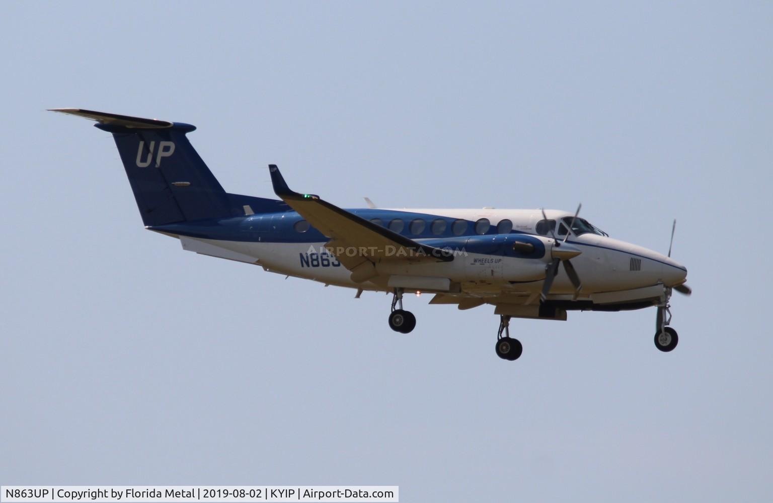 N863UP, 2016 Beech King Air 350 C/N FL-1063, TOM YIP 2019
