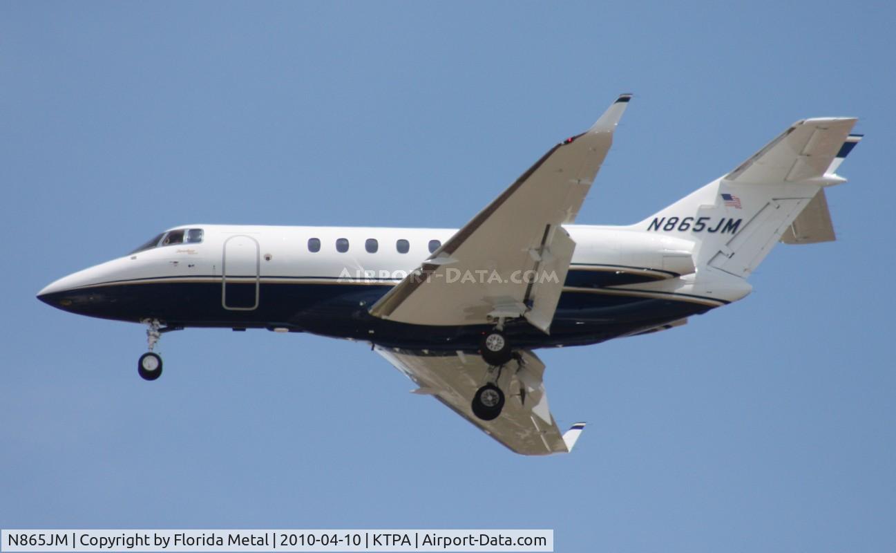 N865JM, 2008 Hawker Beechcraft 900XP C/N HA-0087, TPA spotting 2010