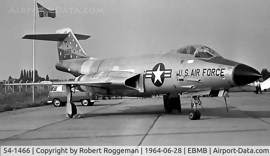 54-1466, 1954 McDonnell F-101A Voodoo C/N 86, OPEN DAY.USAF.