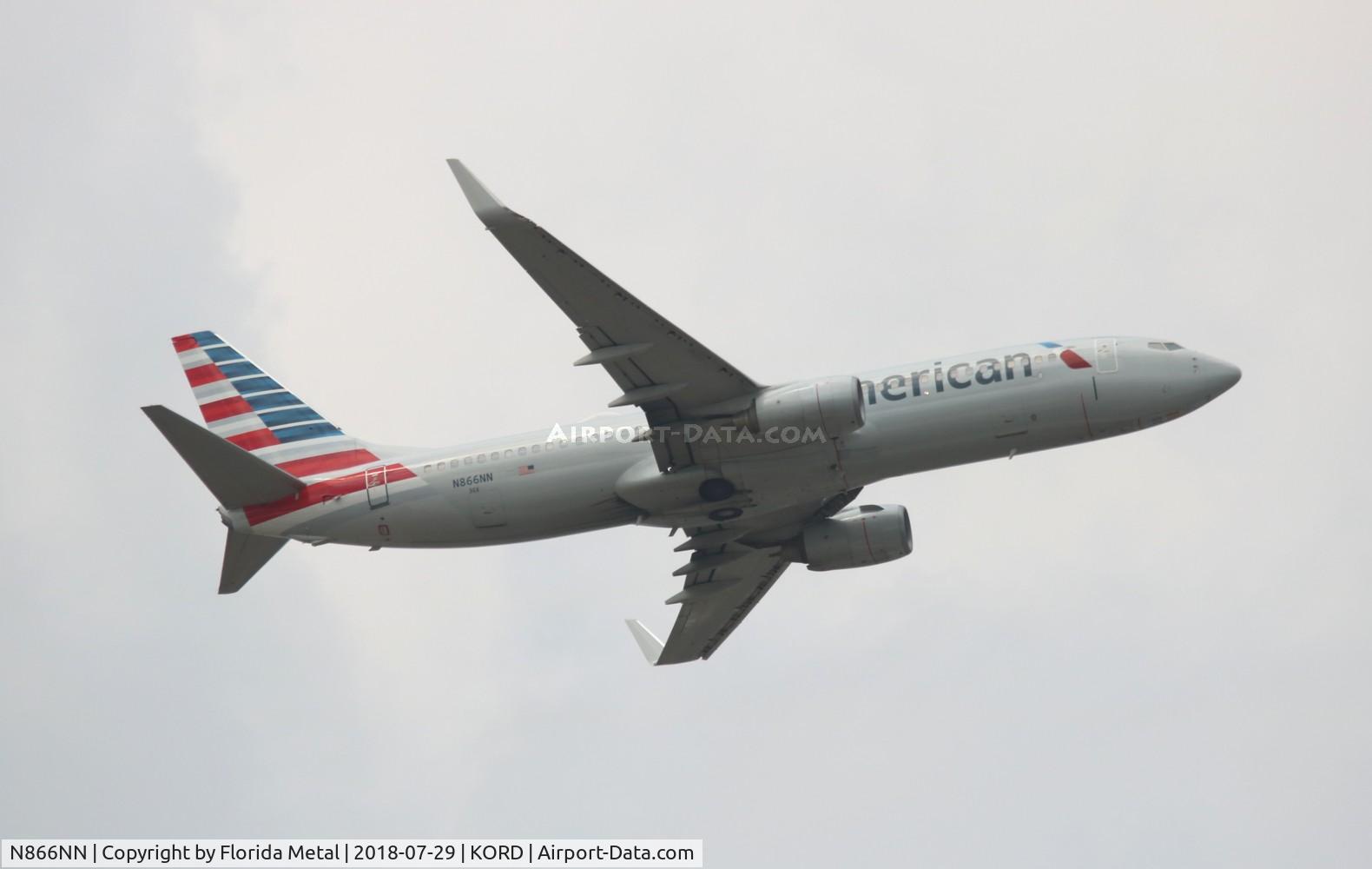 N866NN, 2010 Boeing 737-823 C/N 40584, ORD spotting 2018