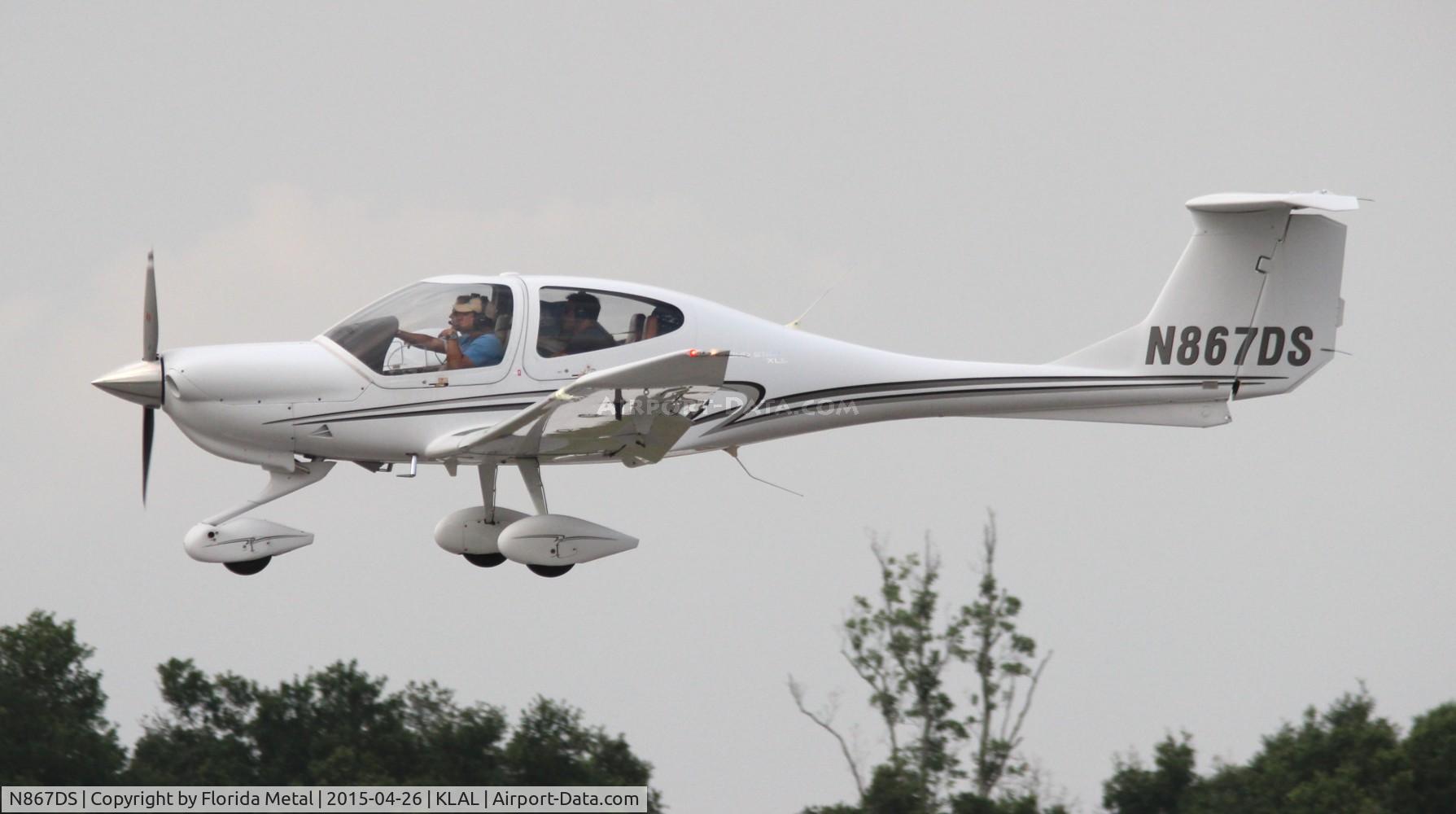 N867DS, 2007 Diamond DA-40 Diamond Star C/N 40.867, SNF LAL 2015