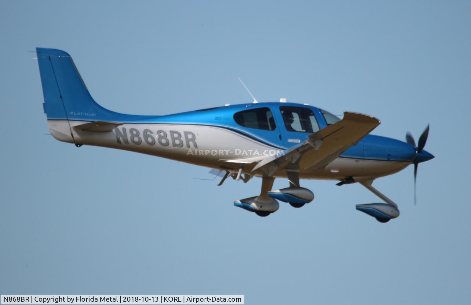 N868BR, 2018 Cirrus SR22T C/N 1779, NBAA ORL 2018