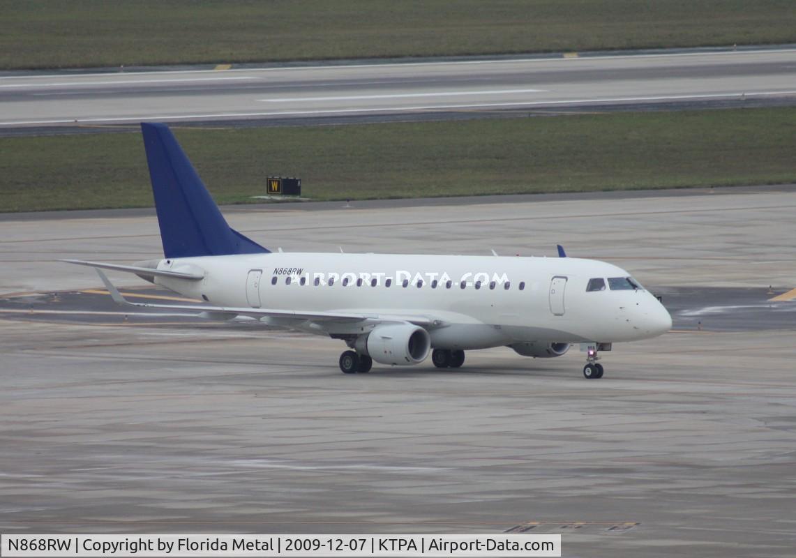 N868RW, 2006 Embraer 170SU (ERJ-170-100SU) C/N 17000131, TPA spotting 2009