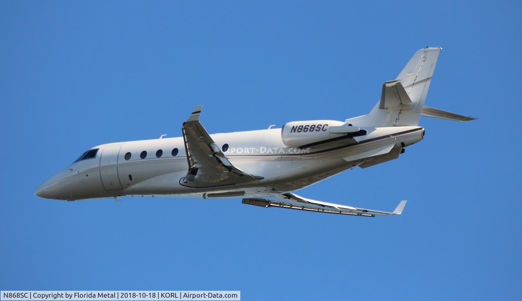 N868SC, 2009 Israel Aerospace Industries Gulfstream 200 C/N 232, NBAA ORL 2018