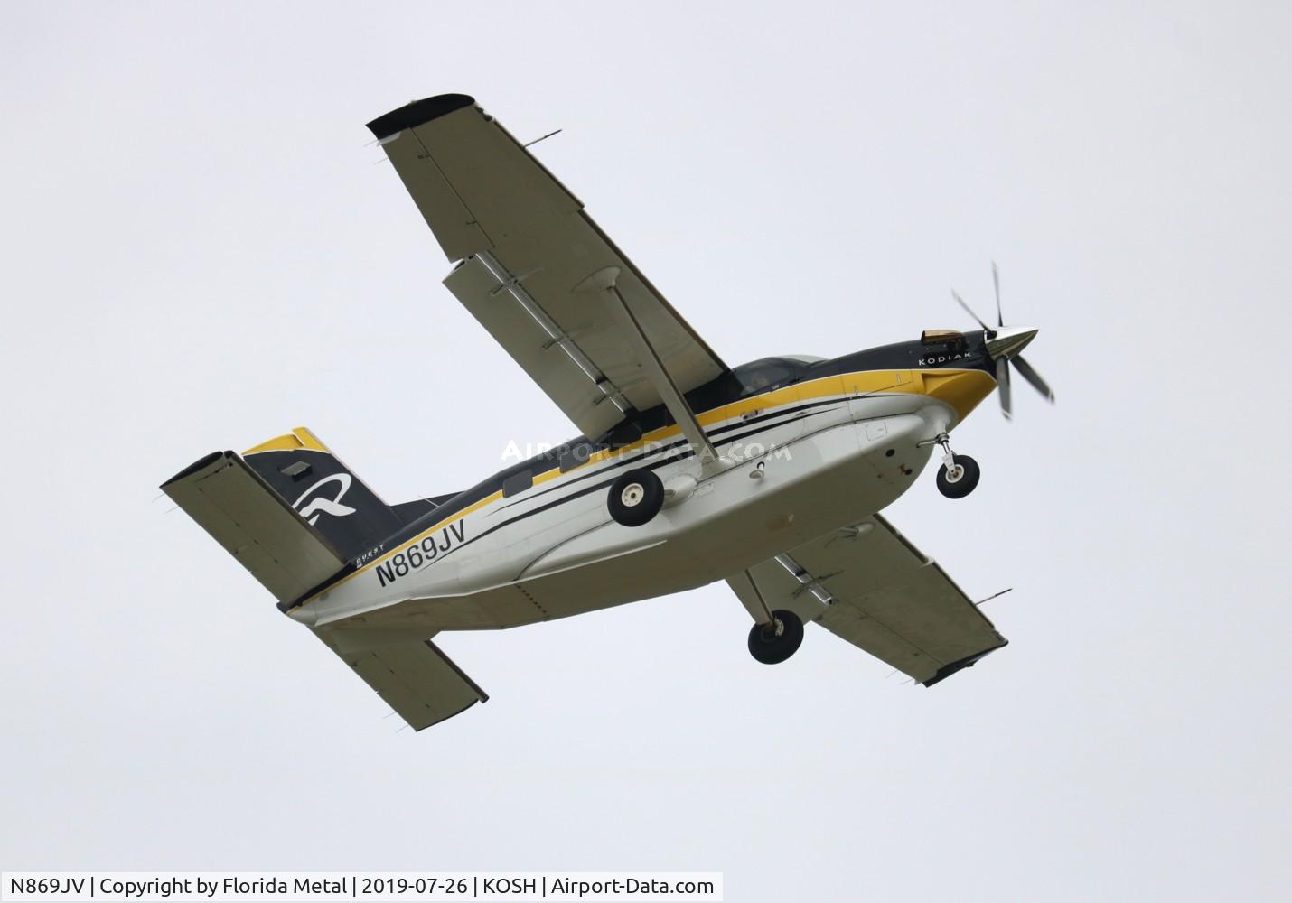 N869JV, 2015 Quest Kodiak 100 C/N 100-0146, EAA OSH 2019