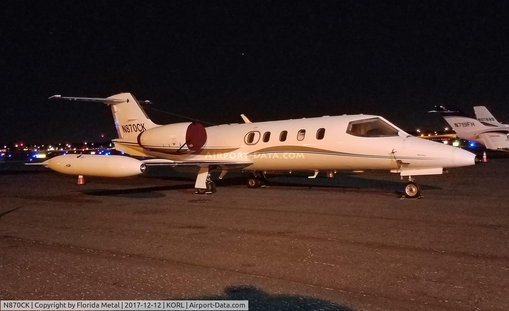N870CK, 1978 Gates Learjet 35A C/N 170, ORL spotting 2017