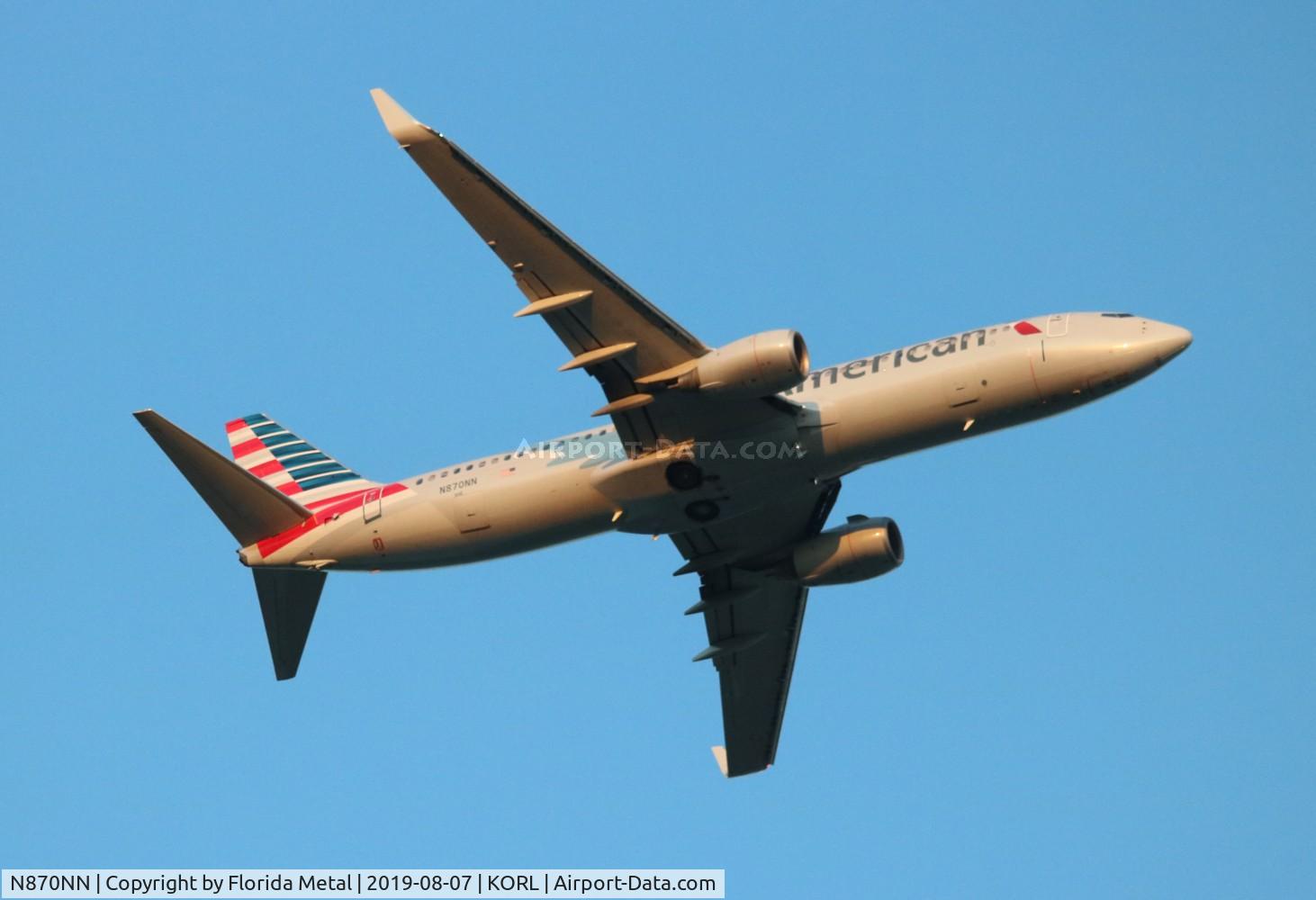 N870NN, 2011 Boeing 737-823 C/N 40765, DTW spotting 2019