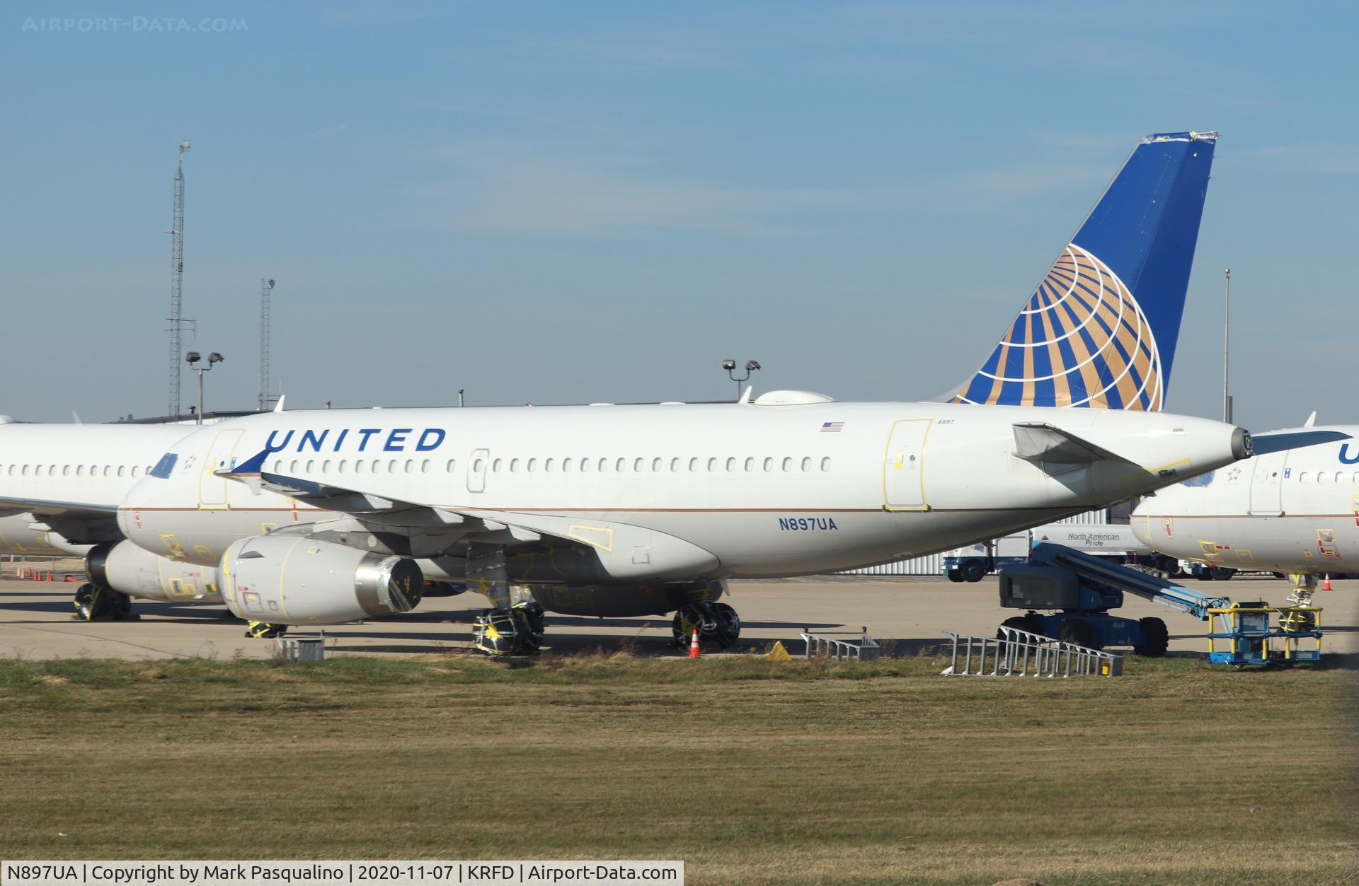 N897UA, 2007 Airbus A319-132 C/N 3269, Airbus A319-132