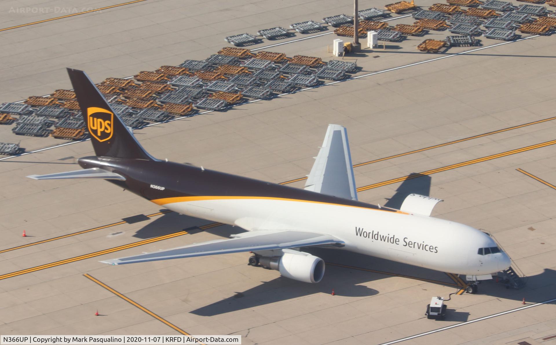 N366UP, 2019 Boeing 767-300F C/N 65789, Boeing 767-34AF/ER