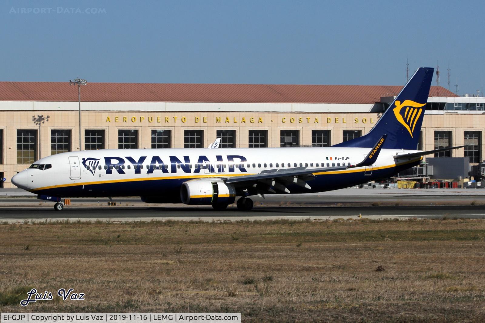 EI-GJP, 2018 Boeing 737-8AS C/N 44834, Ryanair