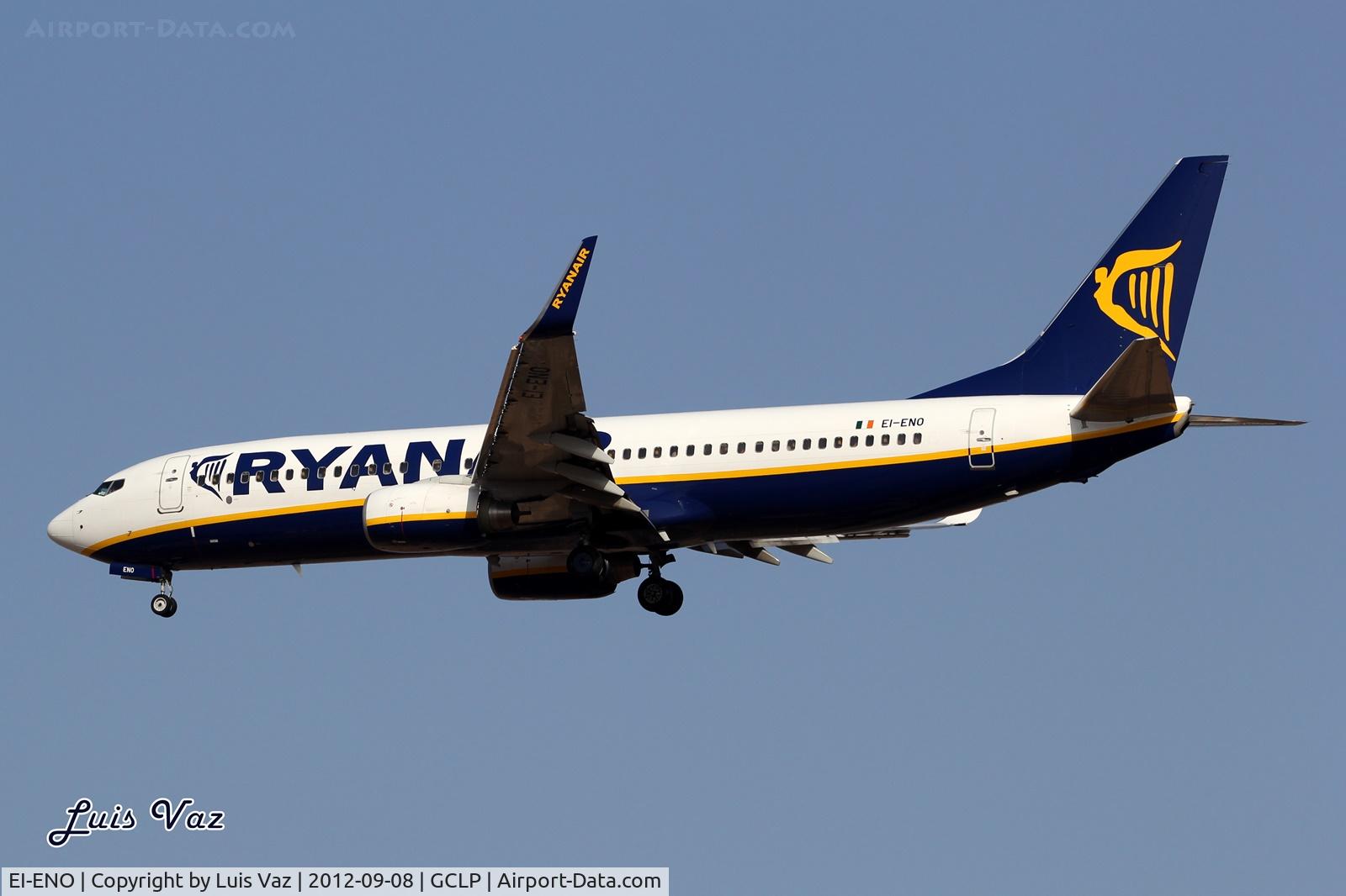 EI-ENO, 2010 Boeing 737-8AS C/N 40302, Ryanair