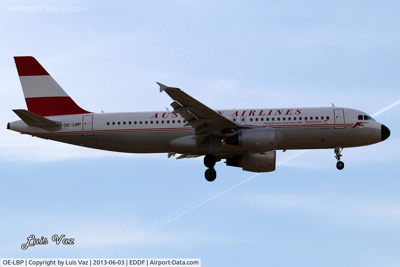 OE-LBP, 1998 Airbus A320-214 C/N 797, Austrian Airlines - Retro