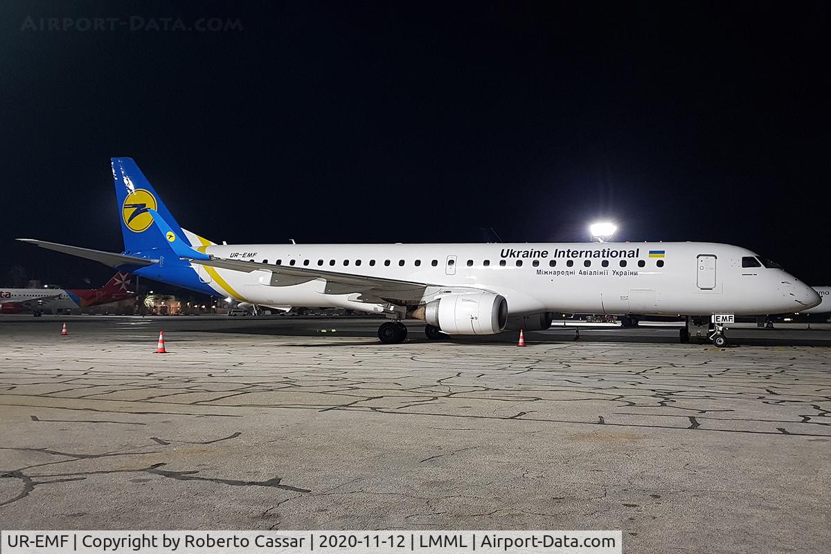 UR-EMF, 2006 Embraer 195LR (ERJ-190-200LR) C/N 19000069, Park 9