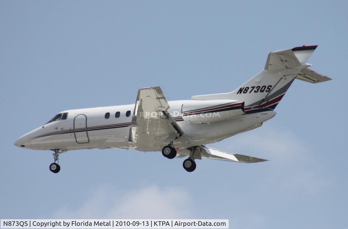 N873QS, 2002 Raytheon Hawker 800XP C/N 258573, TPA spotting 2010