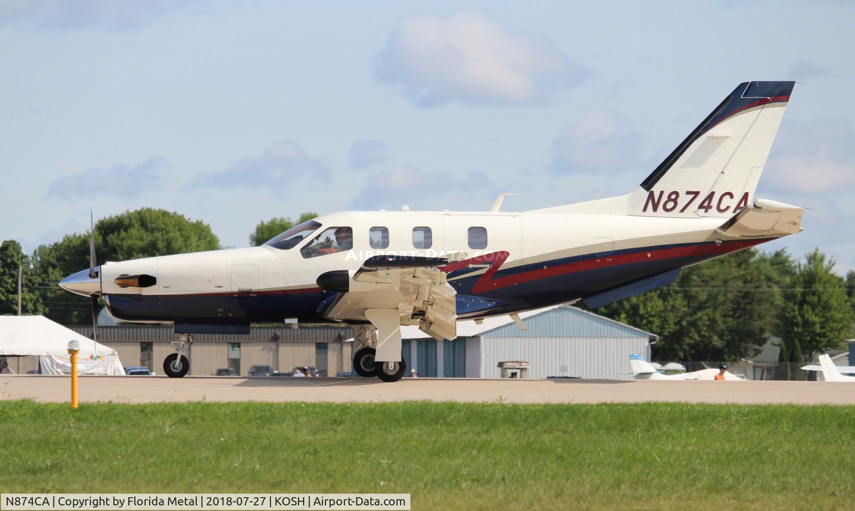 N874CA, Socata TBM-700 C/N 360, EAA OSH 2018