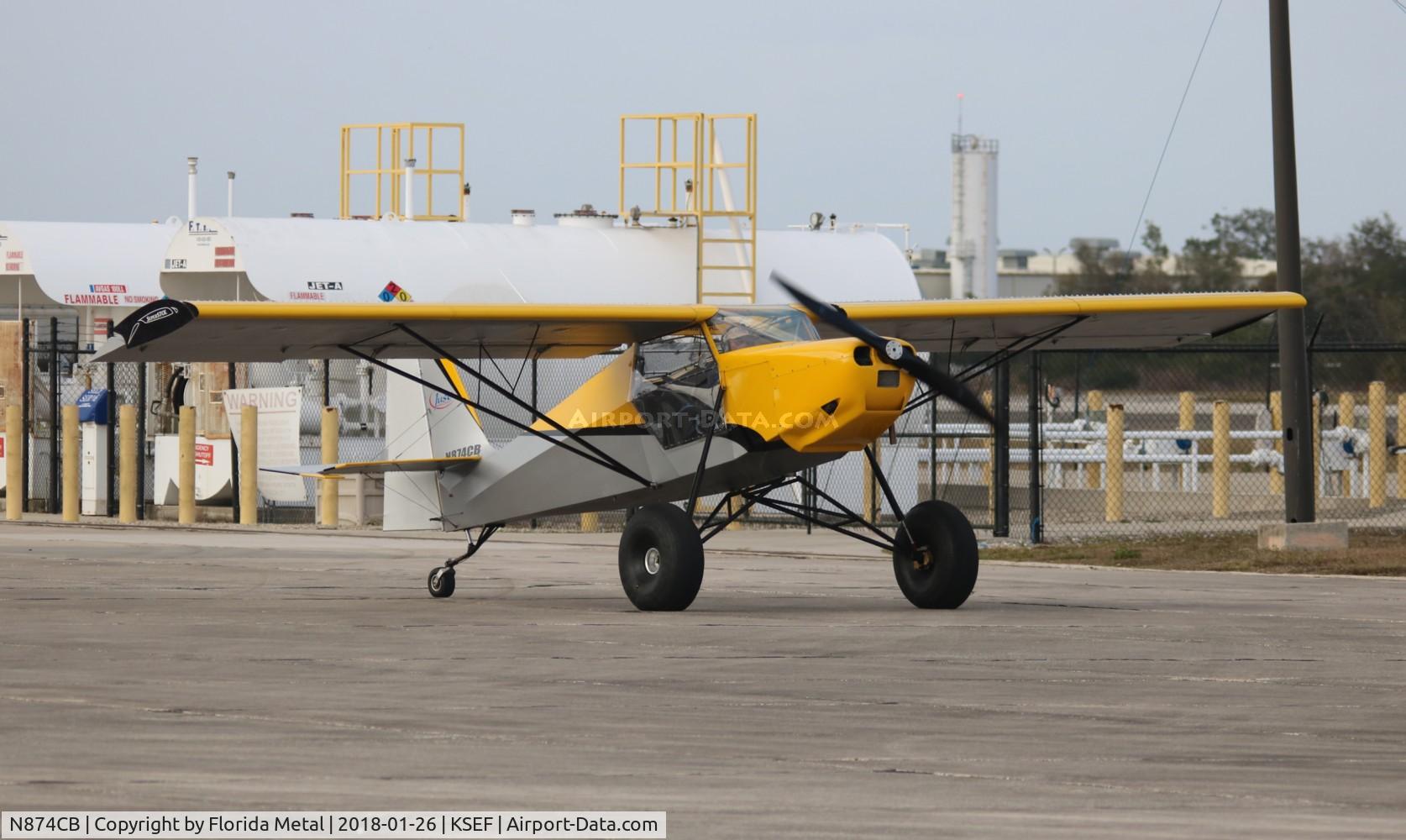 N874CB, 2015 Just Aircraft JA30 Superstol C/N JA403-08-14, Sebring 2018