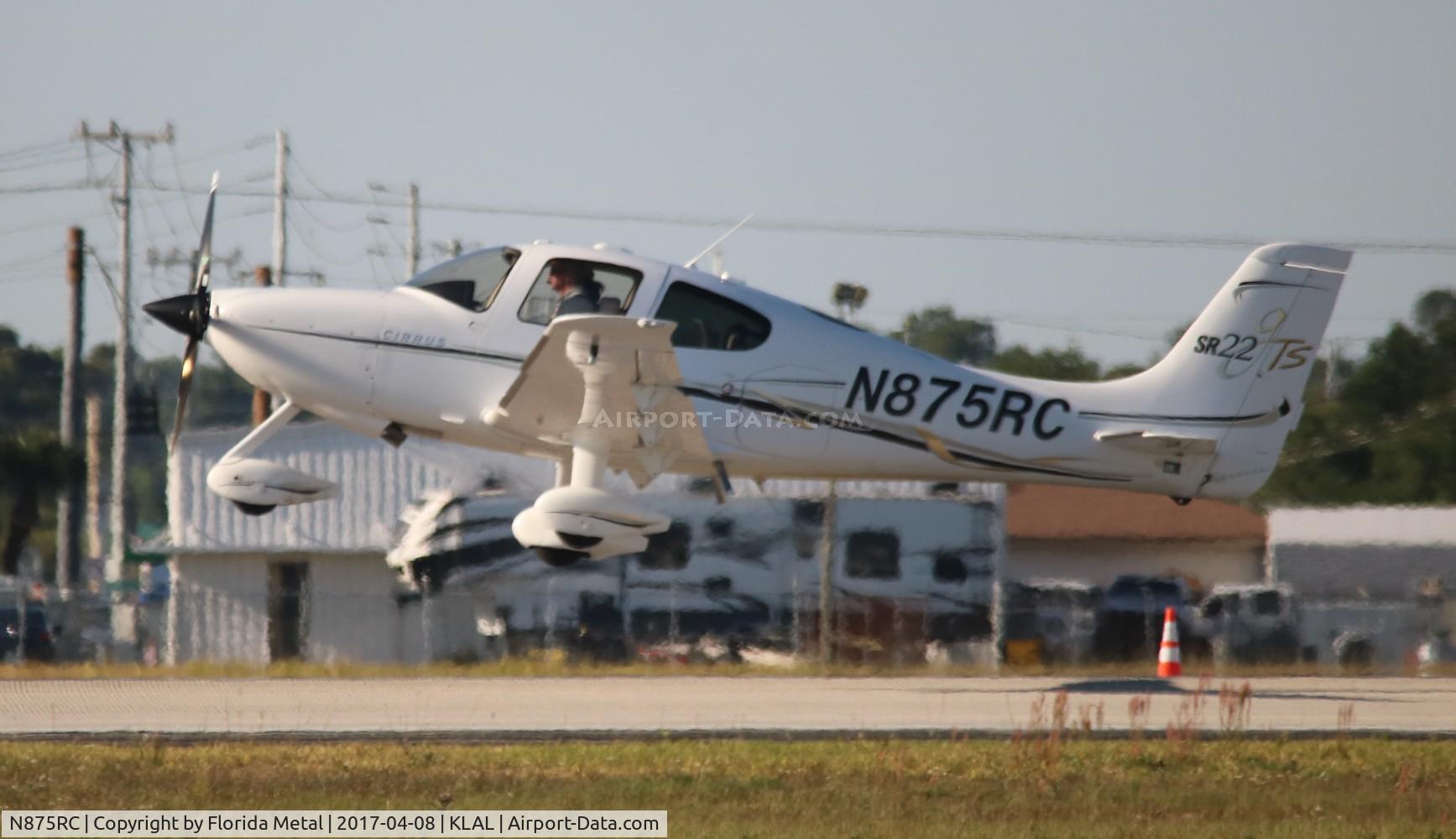 N875RC, 2005 Cirrus SR22 GTS C/N 1692, SNF LAL 2017