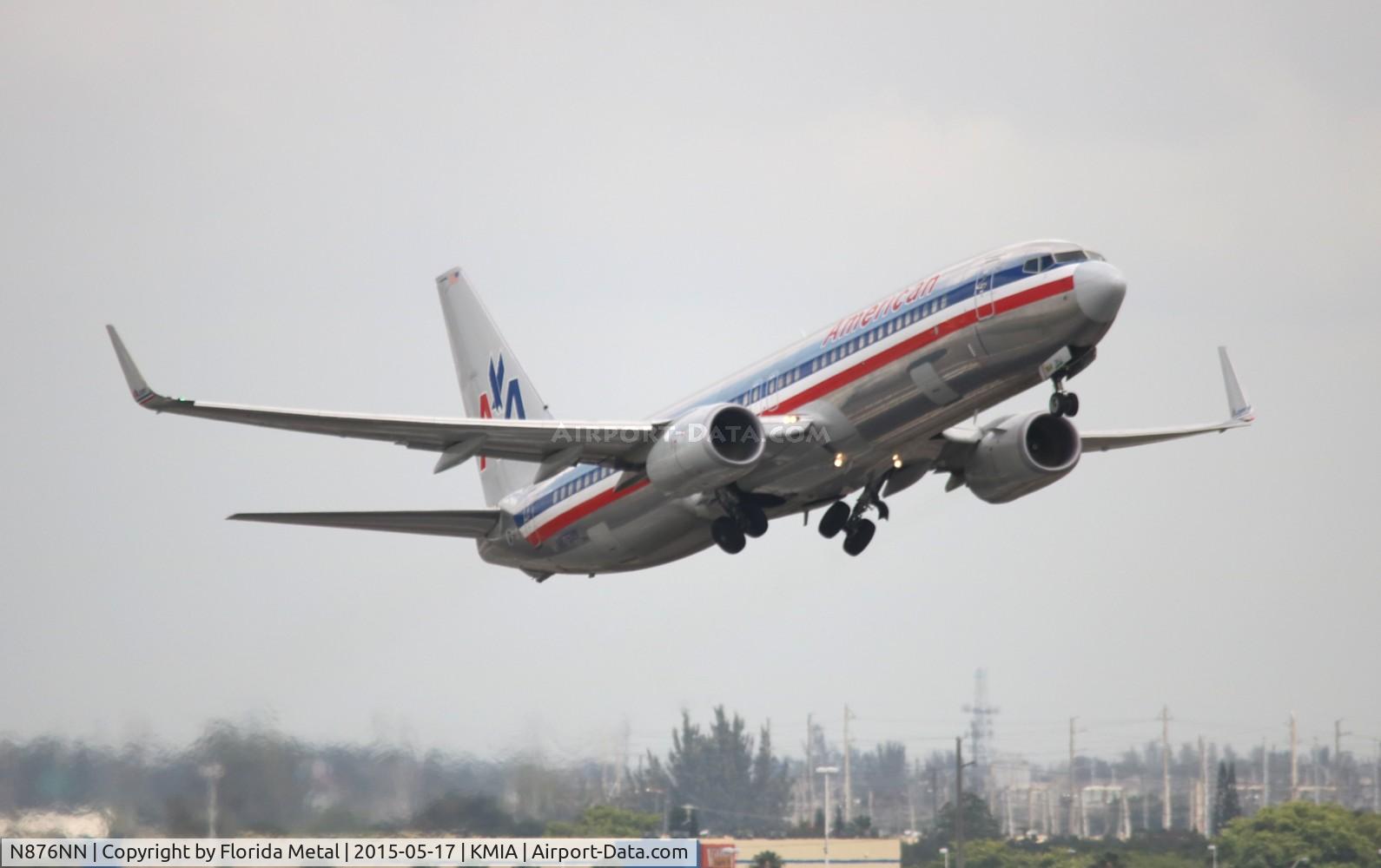 N876NN, 2011 Boeing 737-823 C/N 40767, MIA spotting 2015