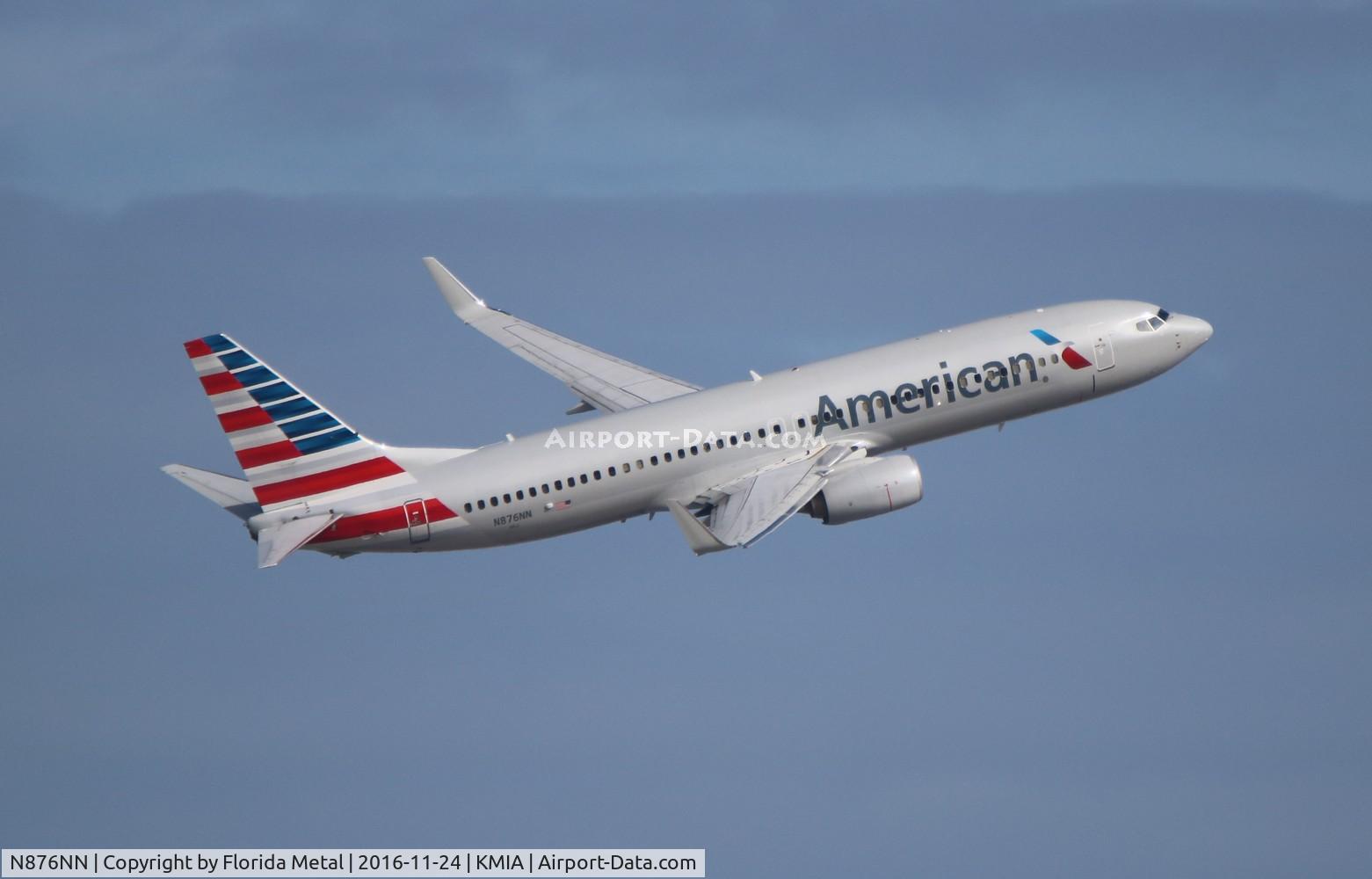 N876NN, 2011 Boeing 737-823 C/N 40767, MIA spotting 2016