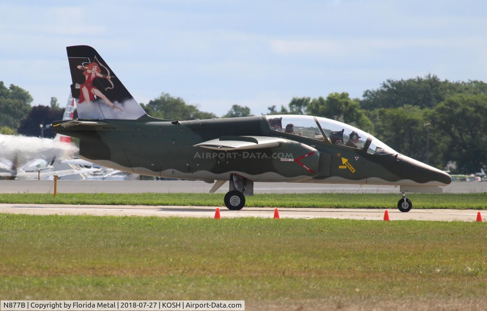 N877B, SIAI-Marchetti S-211 C/N 46/08-004, EAA OSH 2018