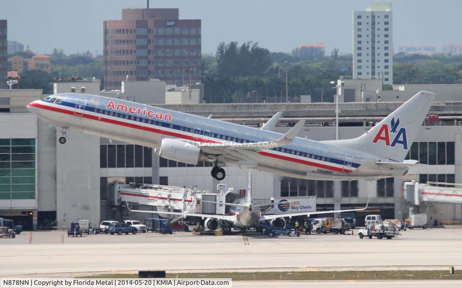 N878NN, 2011 Boeing 737-823 C/N 40768, MIA spotting 2014