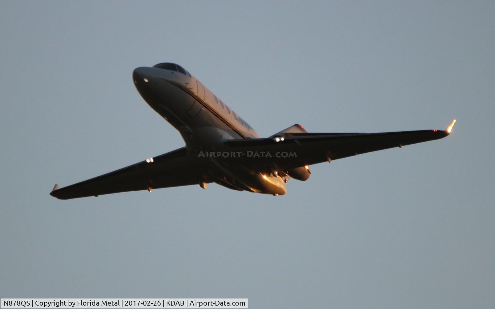 N878QS, 2008 Hawker Beechcraft Corp Hawker 900XP C/N HA-0054, DAB spotting 2017
