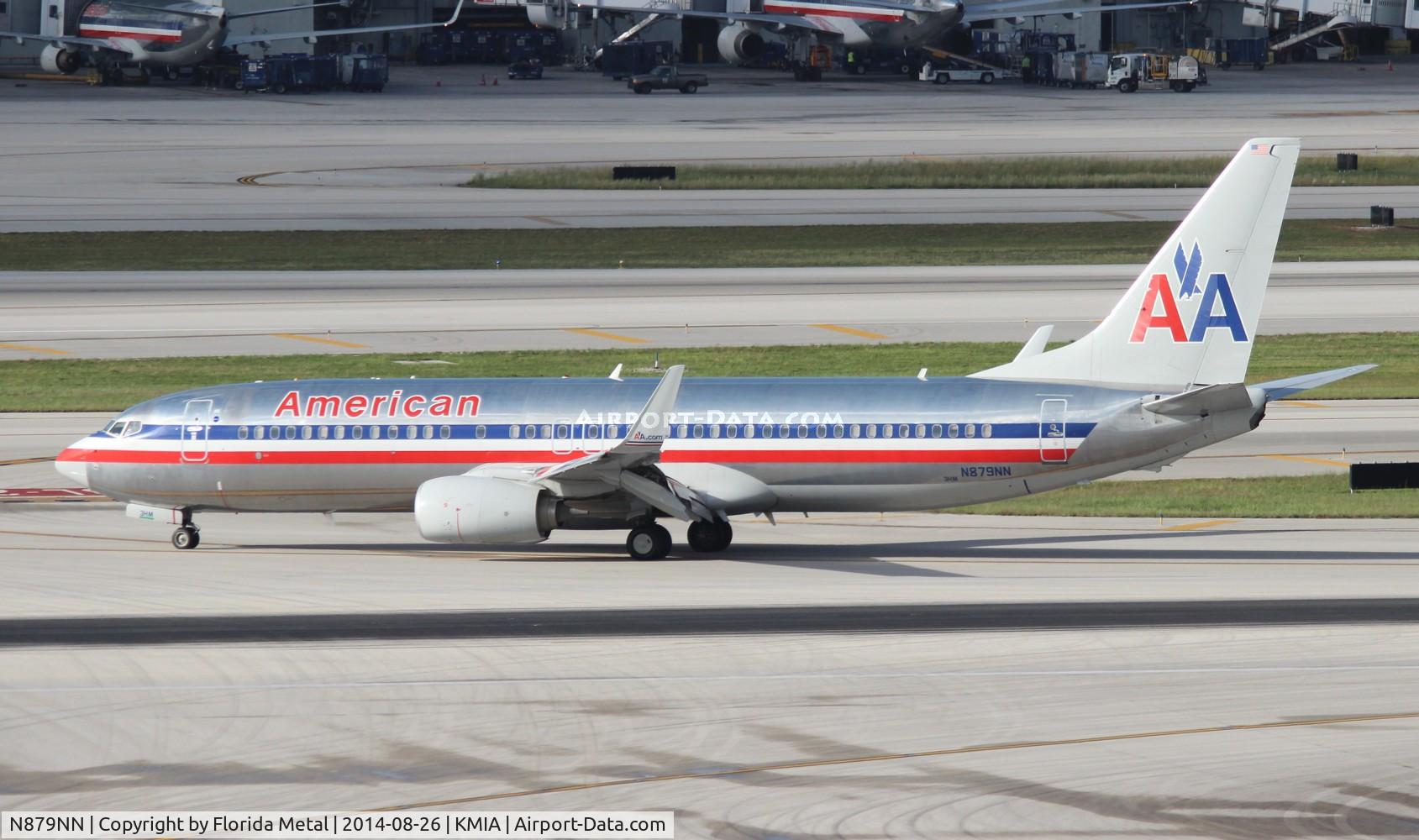 N879NN, 2011 Boeing 737-823 C/N 31133, MIA spotting 2014